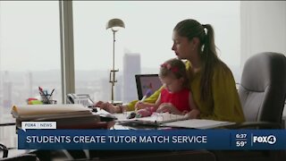 Students create online tutoring match service