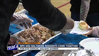 BPD and Baltimore residents come together for 6th annual dinner