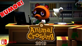 Animal Crossing Switch Releasing March 2019! (RUMOR)