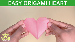 How To Make An 3d Origami Heart - Easy And Step By Step Tutorial