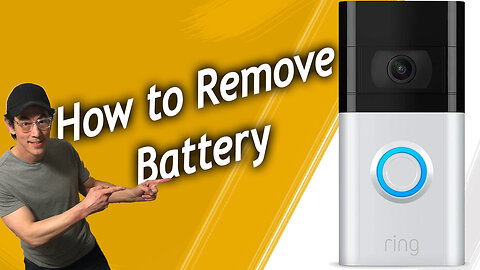Ring Video Doorbell 3, Easy How To Remove Battery, Replace Battery Quickly, Product Links