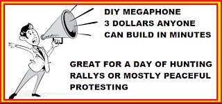 THE THREE DOLLAR MEGAPHONE