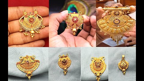 Gold mangalsutra pendant designs, Mangalsutra Pendant Ki Designs 22ct Gold With Price #jewellery