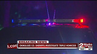 Okmulgee County Sheriffs Investigate Triple Homicide