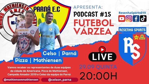 PODCAST #15 | PIZZA - MATHIENSEN | CELSO - PARNÁ