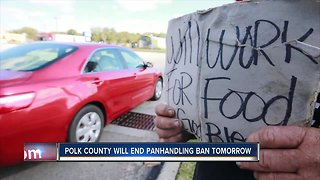 Polk County Commissioners to repeal panhandling ordinance