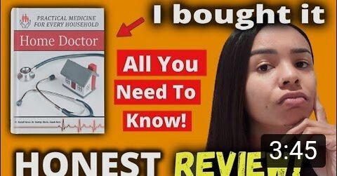 Home doctor book by dr maybell nieves - Home doctor book review - The home doctor book review