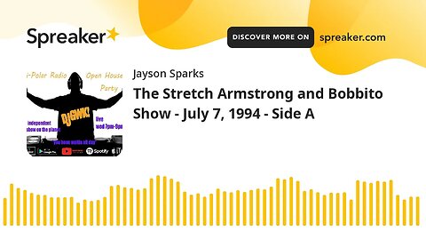 The Stretch Armstrong and Bobbito Show - July 7, 1994 - Side A