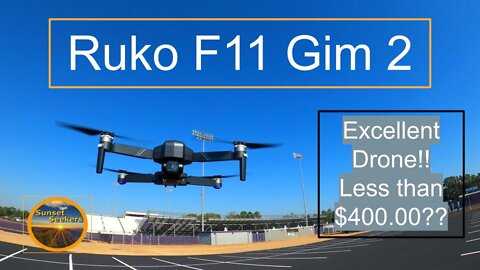 Best Beginner Drone With 4k Camera | Ruko F11 Gim 2 Drone