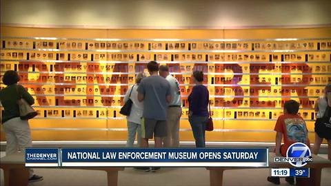 National Law Enforcement Museum opens Saturday