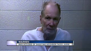 Man accused of shooting neighbor in Warren faces judge