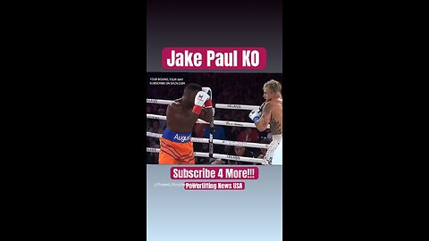 Jake Paul Epic Knockout