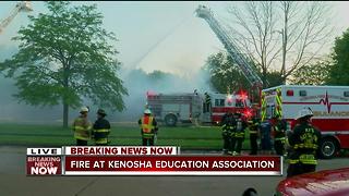 Early-morning fire damages Kenosha Education Association building