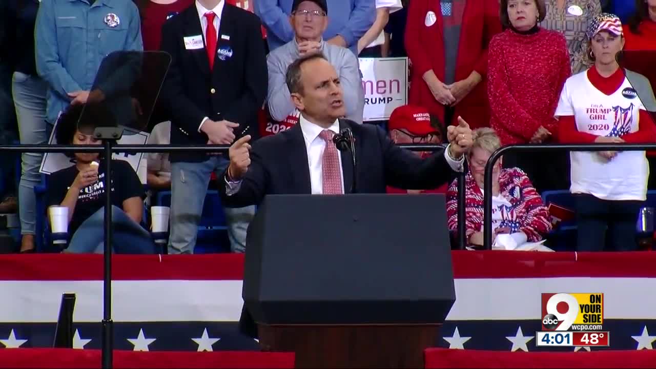 Bevin hopes to fend off Beshear, keep Kentucky's highest seat