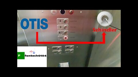 Otis/Schindler Traction Elevator @ Stamford Town Center - Stamford, Connecticut