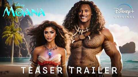 MOANA - Official Trailer (2024) Zendaya, Dwayne Johnson | Disney+