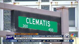 West Palm Beach leaders seek feedback on Clematis Street improvement plan