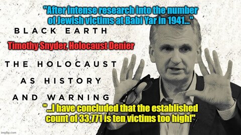 Black Earth: The Holocaust as False History and Gentile Warning - part 5: Babi Yar