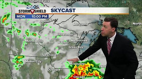 Michael Fish's NBC26 weather forecast