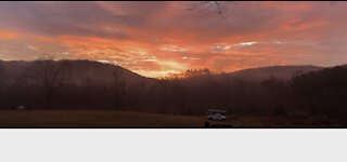 Beautiful sunrise in Alabama