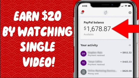 EARN MONEY BY WATCHING VIDEOS