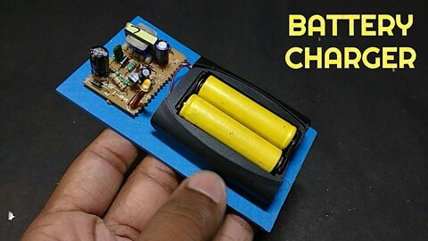How to make a Battery Charger at home from old parts - AA Batteries