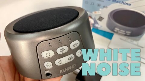 RENPHO White Noise Sound Machine Sounds Amazing!