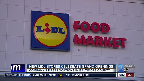 New Lidl stores celebrate grand openings in Baltimore County