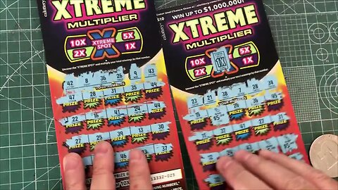 Xtreme Multiplier $10 CA Scratchers