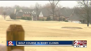 Bixby golf course closes after more than two decades