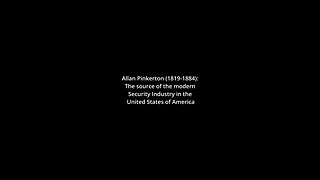 #Security #Pinkerton #privateinvestigator Founder of the modern Security Industry? Allan Pinkerton