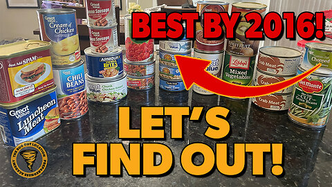 Expired Canned Food Taste Test - Does Canned Food Go Bad?