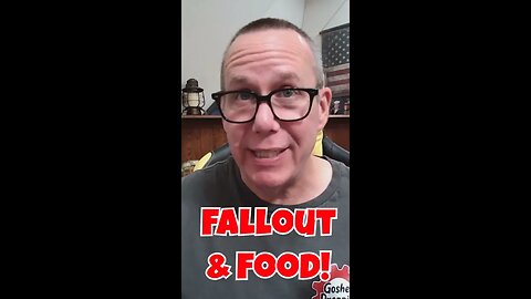 Will FALLOUT contaminate your FOOD??? Be READY! #preparedness #prepping #fallout