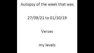 Ep 007 Autopsy of last weeks levels