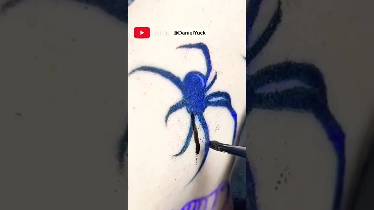 Awesome 3D Spider Tattoo Idea