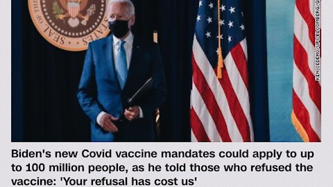 Biden Clamps Down With Vax Mandates But UK Covid Death Stats Don’t Look Good For Vax | 10.09.2021