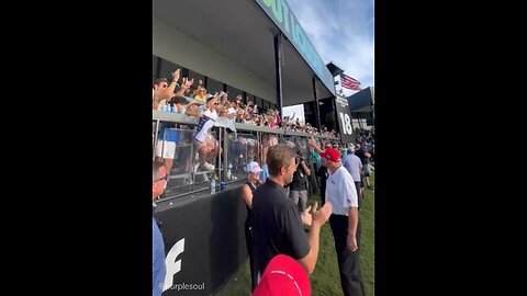 The Crowd chants TRUMP at LIV !!!