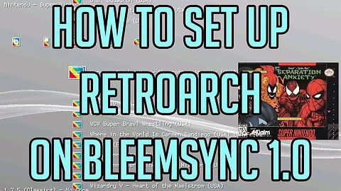HOW TO | Set up Retroarch on BleemSync 1.0! Playlists, Cores, PSP and more