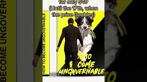 How to Become Ungovernable and Make Money Online no Censorship Industrial Complex #fjb #maga #shorts