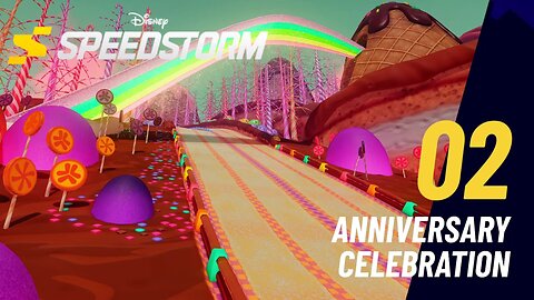 Anniversary Celebration - Disney Speedstorm - Season Seven - Sugar Rush (Chapter 2)