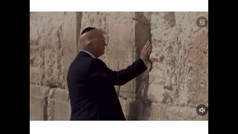 TRUMP❤️🇺🇸🥇IS U.S. FIRST SITTING PRESIDENT TO VISIT JERUSALEM WESTERN WALL💙🏛️🕌⭐️