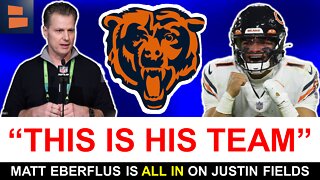 Matt Eberflus On Justin Fields: "This Is His Football Team" | Chicago Bears News & Reaction