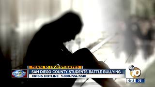 San Diego County Students Battle Bullying