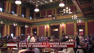 State lawmakers to consider extending state of emergency in Michigan