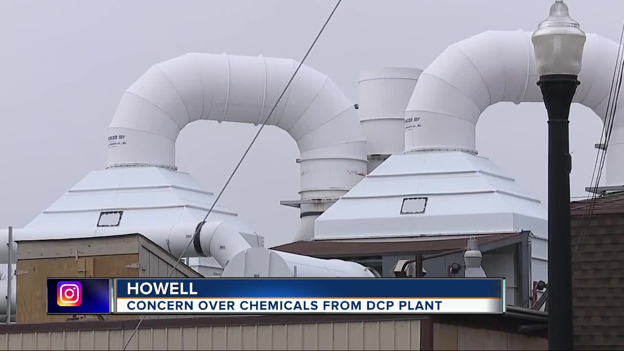 Concern over chemicals from DCP plant