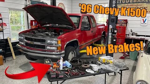 Our $500 '96 Chevy K1500 Gets New Brakes & A Stereo Upgrade!