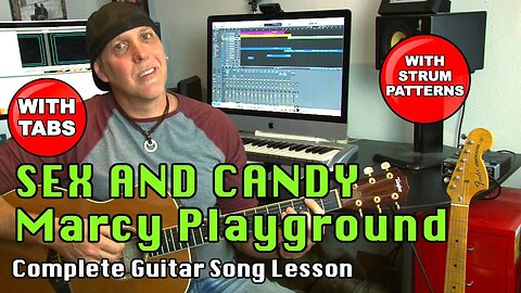 Sex And Candy by Marcy Playground guitar song lesson tutorial with Tabs