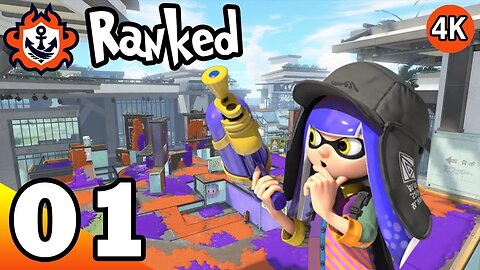 Splatoon 3 Ranked Gameplay Walkthrough Part 1 - A Strong Return [NSW/4K] [With Commentary]