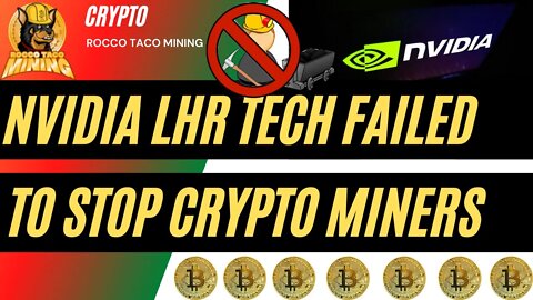 NVIDIA Created Lite Hash Rate LHRTech to Stop Crypto Miners