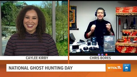 National Ghost Hunting Day Chris Bores WTOL News Interview 2022 - Ghost Behaviorist